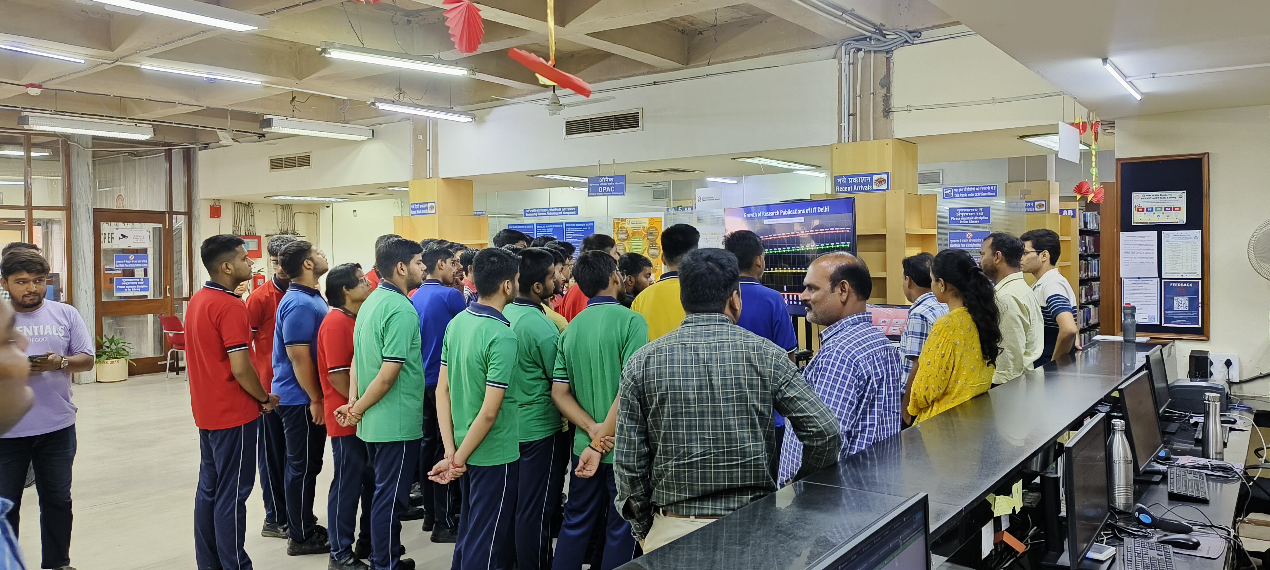 Students from PM Shri Kendriya Vidyalaya, Tuglakabad, New Delhi, 10th July 2025