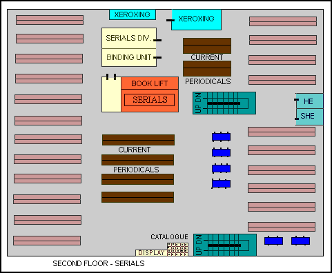 Map Second Floor