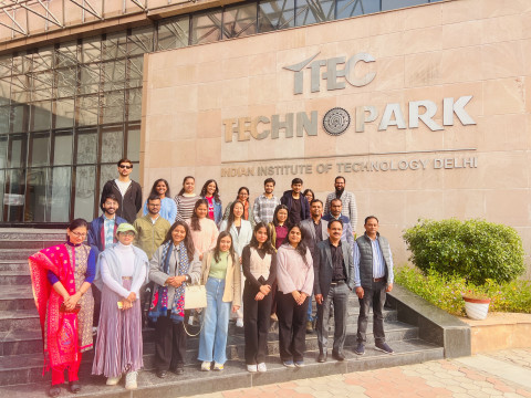 Group Photo at IITD Sonipat Campus