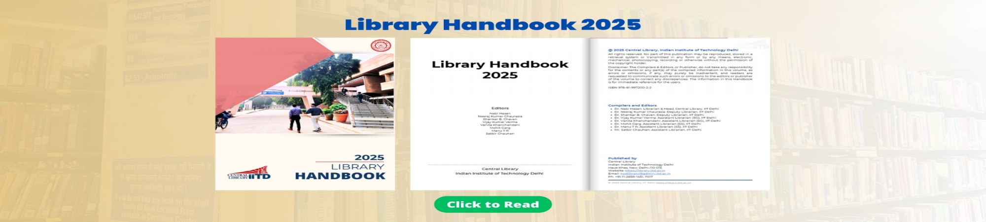 Click to Visit Library Handbook 2025