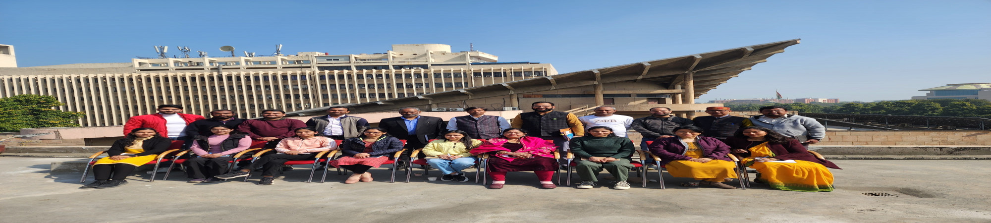 Monthly Meeting of the Central Library at Rooftop