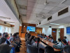 High School Girls visited the Central Library on 08th September 2025  under the STEM Mentorship Program (Manasvi)